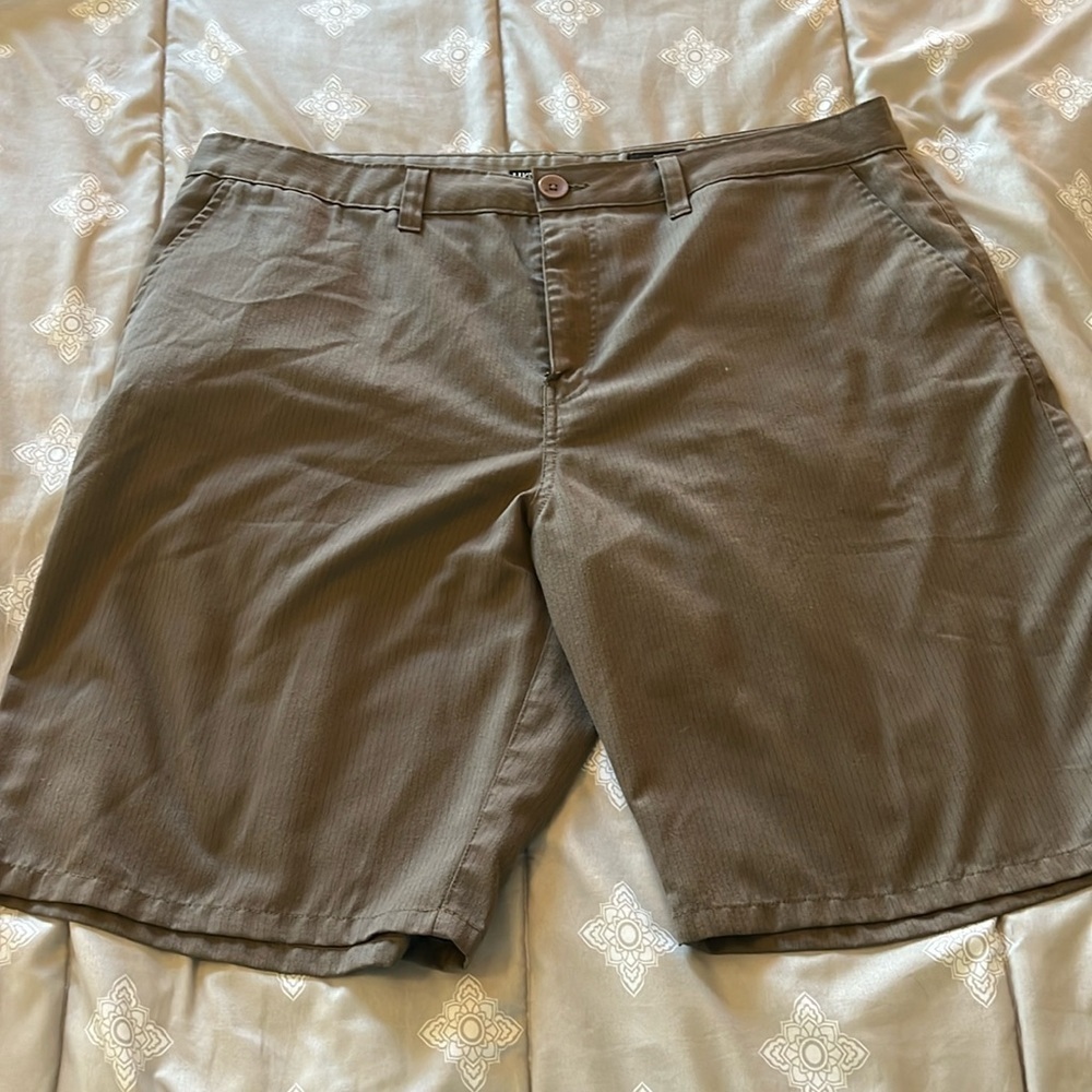 Rip Curl Brown Pinstripe Cheap Thrills Walkshort Size 40